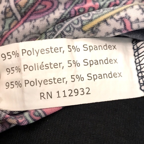 [Christina Love] Stretch Paisley Tunic Shirt Top Dress Women's Sz Small - Picture 6 of 6